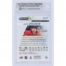 Alexander Ovechkin Washington Capitals Autographed 2020-21 Upper Deck Synergy Purple Synergy FX #FX-27 #/349 Beckett Fanatics Witnessed Authenticated Card