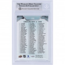 Alexander Ovechkin Washington Capitals Autographed 2019-20 Upper Deck MVP Checklist #100 Beckett Fanatics Witnessed Authenticated Card