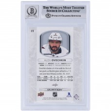 Alexander Ovechkin Washington Capitals Autographed 2021-22 Upper Deck Ovation Standing Ovation #23 #/500 Beckett Fanatics Witnessed Authenticated 9/10 Card