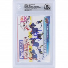 Alexander Ovechkin Washington Capitals Autographed 2016-17 Upper Deck UD Canvas #C85 Beckett Fanatics Witnessed Authenticated Card