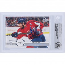 Alexander Ovechkin Washington Capitals Autographed 2019-20 Upper Deck #310 Beckett Fanatics Witnessed Authenticated Card