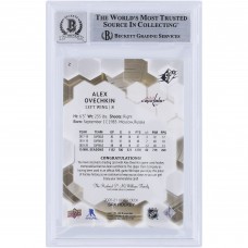 Alexander Ovechkin Washington Capitals Autographed 2020-21 Upper Deck SPX GU Red Relic #2 Beckett Fanatics Witnessed Authenticated 10 Card