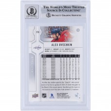 Alexander Ovechkin Washington Capitals Autographed 2019-20 Upper Deck #310 Beckett Fanatics Witnessed Authenticated 10 Card