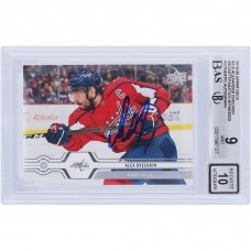 Alexander Ovechkin Washington Capitals Autographed 2019-20 Upper Deck #310 Beckett Fanatics Witnessed Authenticated 9/10 Card