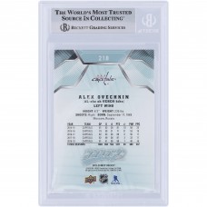 Alexander Ovechkin Washington Capitals Autographed 2019-20 Upper Deck MVP #218 Beckett Fanatics Witnessed Authenticated Card