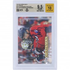 Alexander Ovechkin Washington Capitals Autographed 2019-20 Upper Deck UD Canvas #C27 Beckett Fanatics Witnessed Authenticated 9.5/10 Card