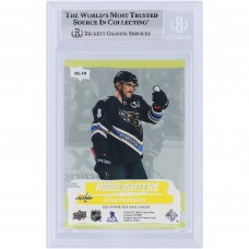 Alexander Ovechkin Washington Capitals Autographed 2023-24 Upper Deck Yellow Highlighters #HL-10 Beckett Fanatics Witnessed Authenticated Card