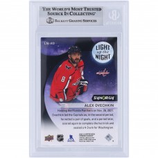 Alexander Ovechkin Washington Capitals Autographed 2022-23 Upper Deck Synergy Light Up The Night #LN-AO #/899 Beckett Fanatics Witnessed Authenticated Card