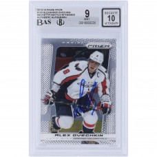 Alexander Ovechkin Washington Capitals Autographed 2013-14 Panini Prizm #103 Beckett Fanatics Witnessed Authenticated 9/10 Card