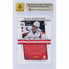 Alexander Ovechkin Washington Capitals Autographed 2013-14 Panini Prizm #103 Beckett Fanatics Witnessed Authenticated 9.5/10 Card