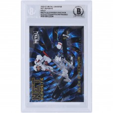 Alexander Ovechkin Washington Capitals Autographed 2020-21 Skybox Metal Universe Gold Net Deposits Silver Ink #ND-14 #/25 Beckett Fanatics Witnessed Authenticated Card