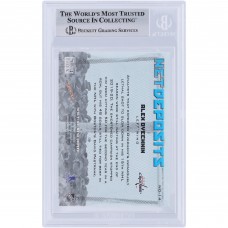 Alexander Ovechkin Washington Capitals Autographed 2020-21 Skybox Metal Universe Gold Net Deposits Silver Ink #ND-14 #/25 Beckett Fanatics Witnessed Authenticated Card