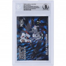 Alexander Ovechkin Washington Capitals Autographed 2020-21 Skybox Metal Universe Net Deposits Silver Ink #ND-14 Beckett Fanatics Witnessed Authenticated Card