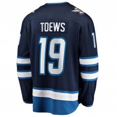 Джерси Winnipeg Jets Jonathan Toews Fanatics Navy Home Breakaway