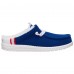 Washington Capitals Hey Dude Navy Wally Casual Slip-On Shoes