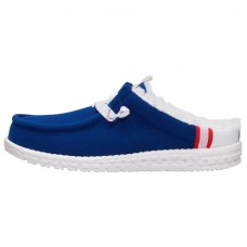 Washington Capitals Hey Dude Navy Wally Casual Slip-On Shoes