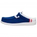 Washington Capitals Hey Dude Navy Wally Casual Slip-On Shoes