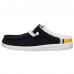 Boston Bruins Hey Dude Black Wally Casual Slip-On Shoes