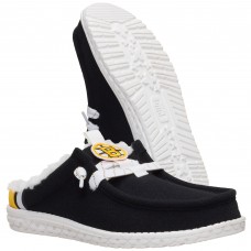 Boston Bruins Hey Dude Black Wally Casual Slip-On Shoes