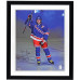 Фото с автографом Jaromir Jagr New York Rangers Fanatics Authentic 16 x 20 Blue Jersey Saluting the Crowd