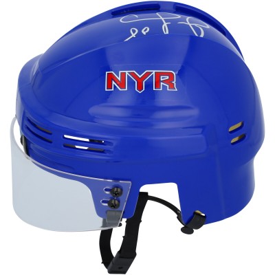 Jaromir Jagr New York Rangers Autographed Fanatics Authentic Blue Mini Helmet