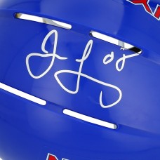 Jaromir Jagr New York Rangers Autographed Fanatics Authentic Blue Mini Helmet Jaromir Jagr New York Rangers Autographed Fanatics Authentic Blue Mini Helmet