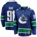 Джерси Vancouver Canucks Evander Kane Fanatics Blue Home Breakaway