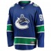 Джерси Vancouver Canucks Evander Kane Fanatics Blue Home Breakaway