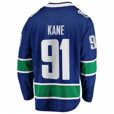 Джерси Vancouver Canucks Evander Kane Fanatics Blue Home Breakaway