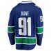 Джерси Vancouver Canucks Evander Kane Fanatics Blue Home Breakaway