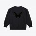 Washington Capitals Mitchell & Ness Black Phantom Fleece Crew Neck Sweatshirt