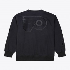 Кофта Philadelphia Flyers Mitchell & Ness Black Phantom Fleece Crew Neck Кофта Philadelphia Flyers Mitchell & Ness Black Phantom Fleece Crew Neck