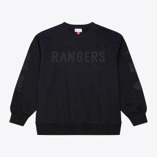 Свитшот New York Rangers Mitchell & Ness Black Phantom Fleece Crew Neck Свитшот New York Rangers Mitchell & Ness Black Phantom Fleece Crew Neck