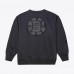 Boston Bruins Mitchell & Ness Black Phantom Fleece Crew Neck Sweatshirt