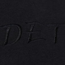 Detroit Red Wings Mitchell & Ness Black Phantom Fleece Crew Neck Sweatshirt