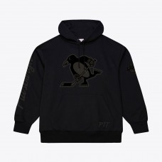 Pittsburgh Penguins Mitchell & Ness Black Phantom Fleece Hoodie Pittsburgh Penguins Mitchell & Ness Black Phantom Fleece Hoodie
