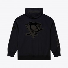 Pittsburgh Penguins Mitchell & Ness Black Phantom Fleece Hoodie Pittsburgh Penguins Mitchell & Ness Black Phantom Fleece Hoodie