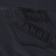 Толстовка New York Rangers Mitchell & Ness Black Phantom Fleece