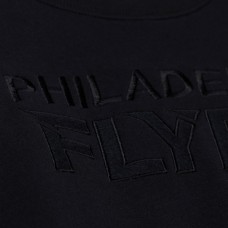 Кофта Unisex Philadelphia Flyers Mitchell & Ness Black Phantom Fleece Crew Neck