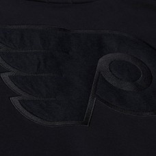 Кофта Unisex Philadelphia Flyers Mitchell & Ness Black Phantom Fleece Crew Neck