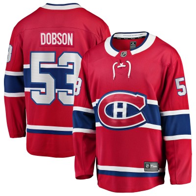 Джерси Montreal Canadiens Noah Dobson Fanatics Red Home Breakaway