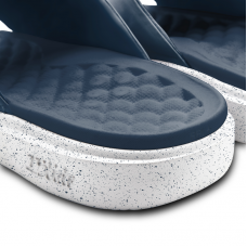 Подростковая Columbus Blue Jackets ISlide Centered Logo Splat Motive Slide Sandals Подростковая Columbus Blue Jackets ISlide Centered Logo Splat Motive Slide Sandals