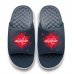 Unisex Washington Capitals ISlide Centered Logo Splat Motive Slide Sandals