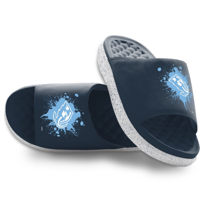 Unisex Utah Mammoth ISlide Centered Logo Splat Motive Slide Sandals