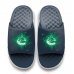 Unisex Vancouver Canucks ISlide Centered Logo Splat Motive Slide Sandals