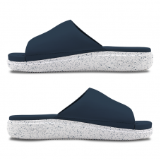 Unisex Winnipeg Jets ISlide Centered Logo Splat Motive Slide Sandals