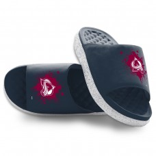 Unisex Colorado Avalanche ISlide Centered Logo Splat Motive Slide Sandals