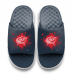 Unisex Columbus Blue Jackets ISlide Centered Logo Splat Motive Slide Sandals