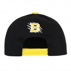 Подростковая Boston Bruins Fanatics Black 2026 NHL Stadium Series Team A-Frame Adjustable Hat
