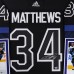 Auston Matthews Toronto Maple Leafs Autographed Fanatics Authentic Deluxe Framed Black Alternate adidas Jersey